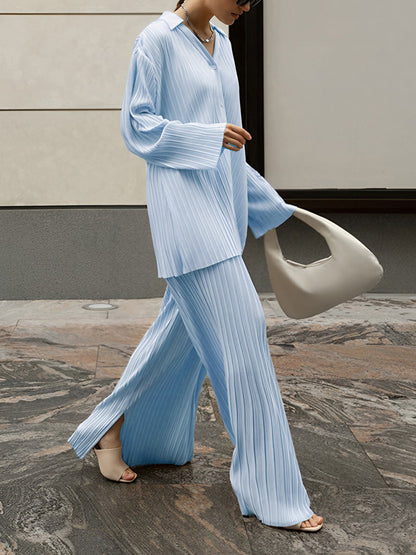 Blusa y Pantalón Conjunto Elegante Mujer