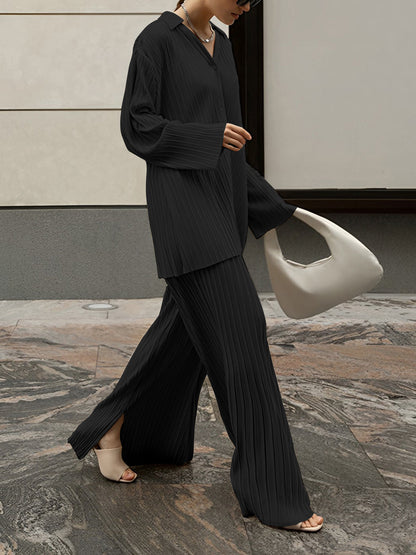 Blusa y Pantalón Conjunto Elegante Mujer