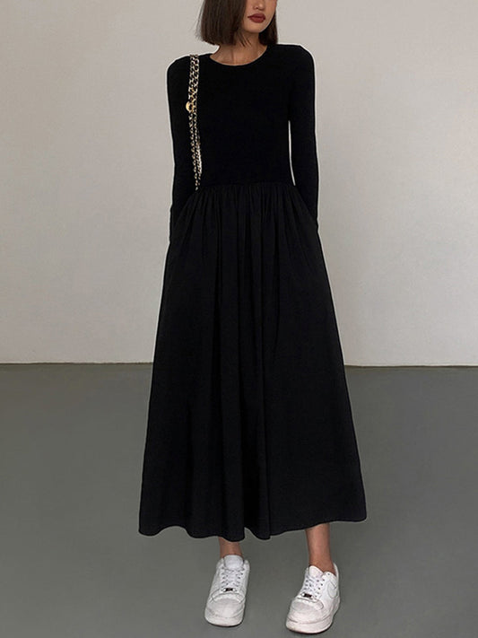 Vestido Invierno Cálido con Bolsillos - Vestiria