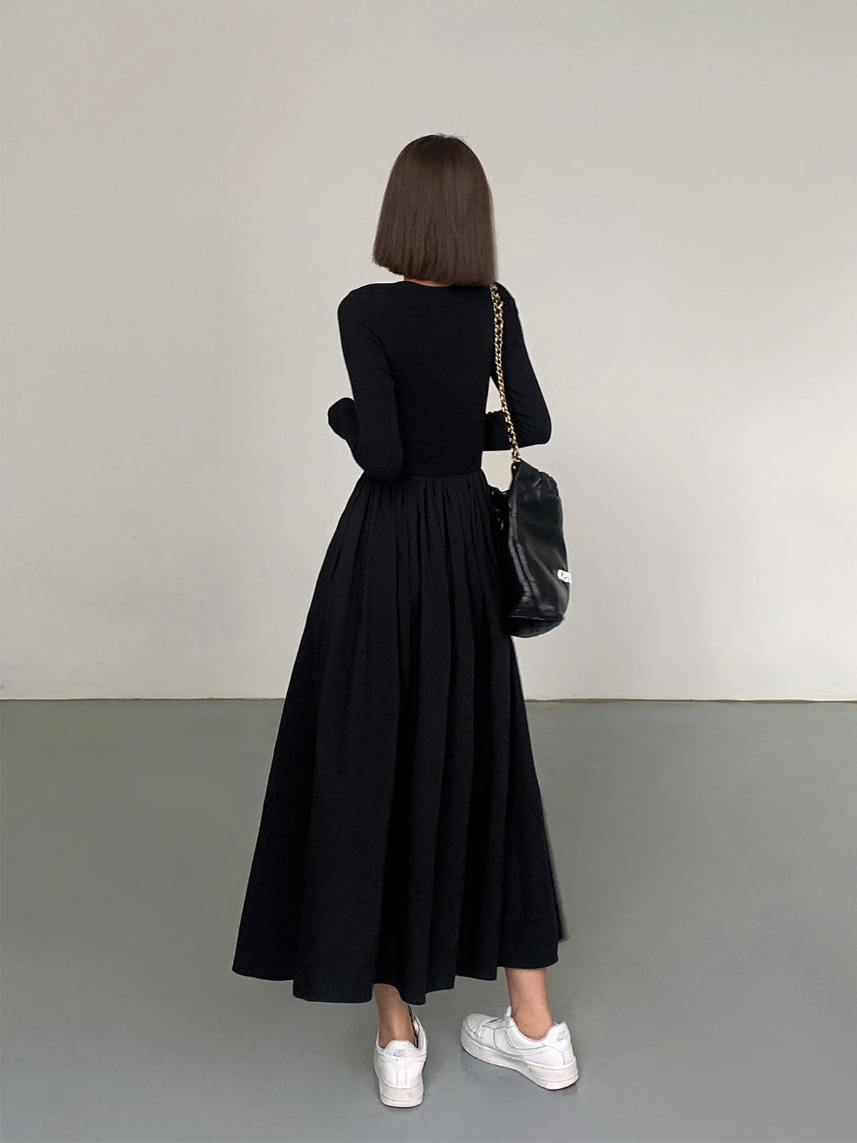 Vestido Invierno Cálido con Bolsillos