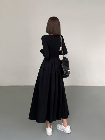 Vestido Invierno Cálido con Bolsillos