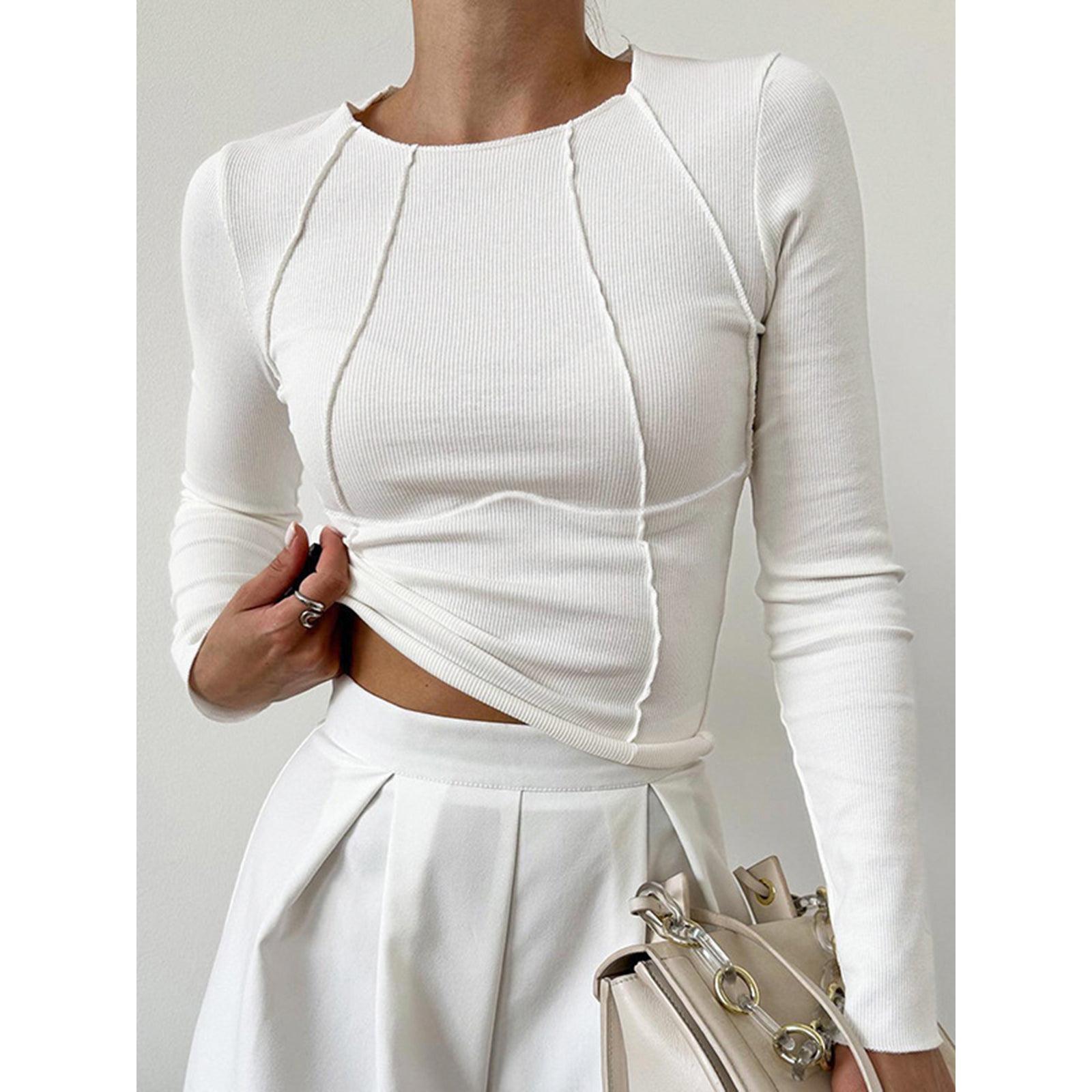Blusa Mujer Elegante Cuello Alto - Vestiria