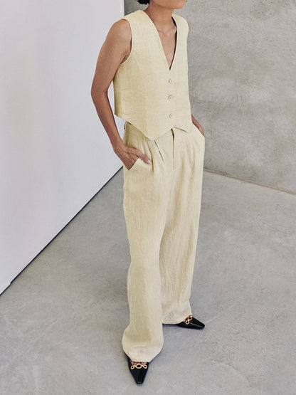 Chaleco y Pantalón Deportivo Mujer