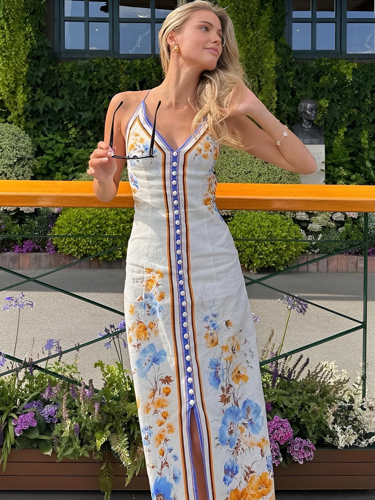 Vestido Floral Elegante Fiesta - Vestiria