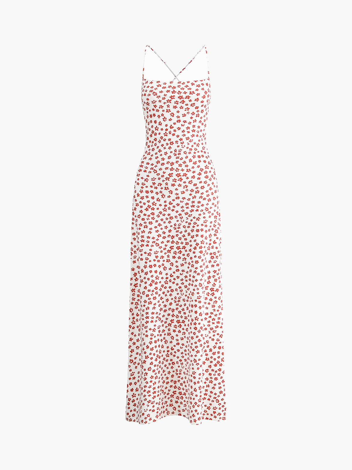 Vestido Floral Sin Tirantes de Mujer - Vestiria