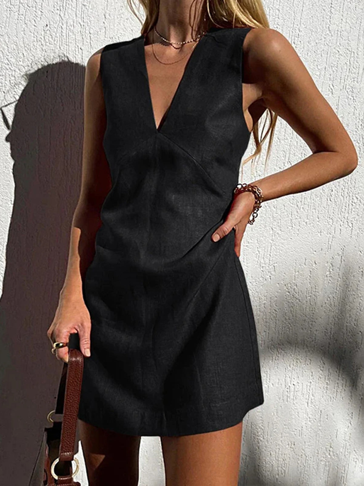 Vestido Verano Ligero con Cuello en V