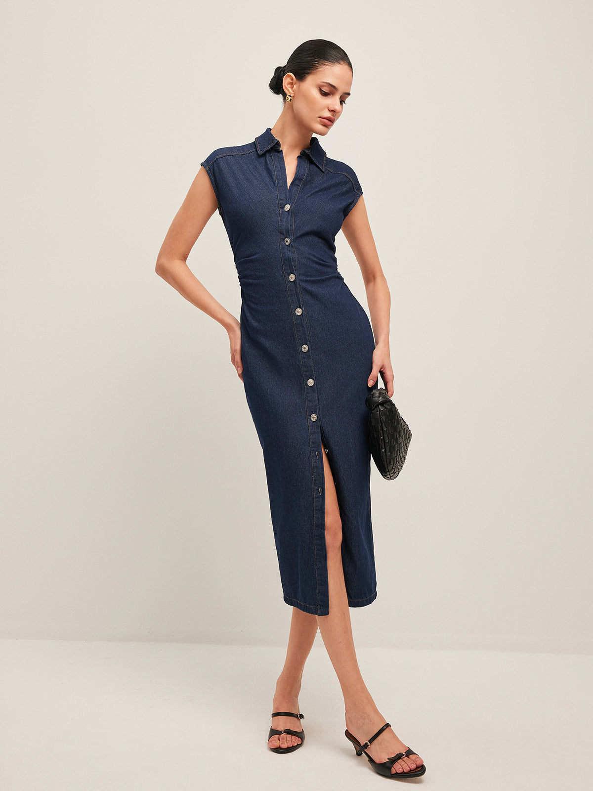 Vestido Vaquero Sin Mangas Estilo Cowboy - Vestiria