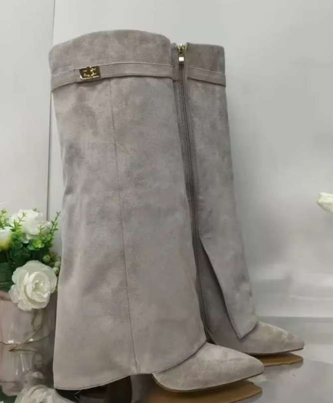 Botas Cuero Mujer Altas y Elegantes Edición Especial
