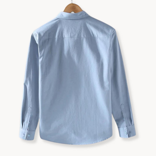 Camisa Hombre Clásica Algodón Cómoda - Vestiria
