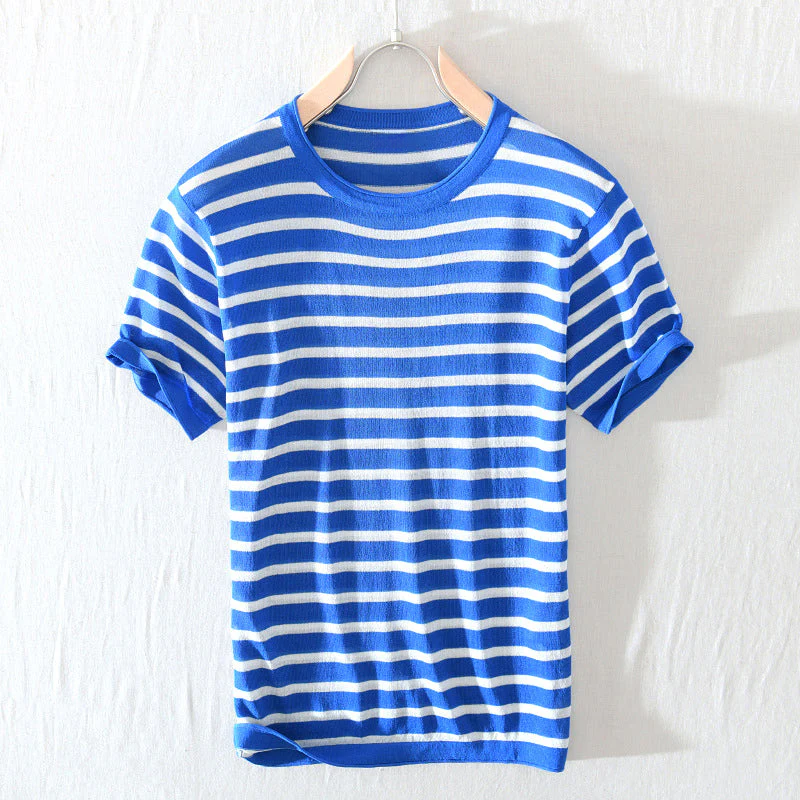 Camiseta Estampado Rayas Clásica - Vestiria