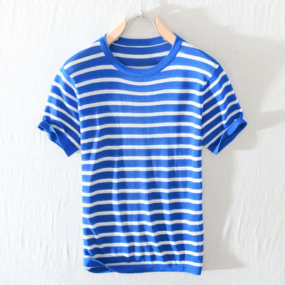 Camiseta Estampado Rayas Clásica - Vestiria
