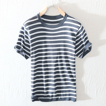 Camiseta Estampado Rayas Clásica