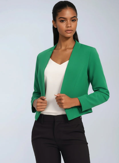 Chaquetilla Mujer Corte Clásico Elegante