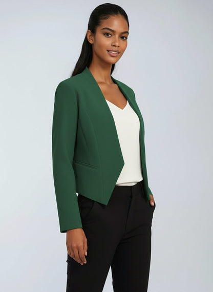 Chaquetilla Mujer Corte Clásico Elegante