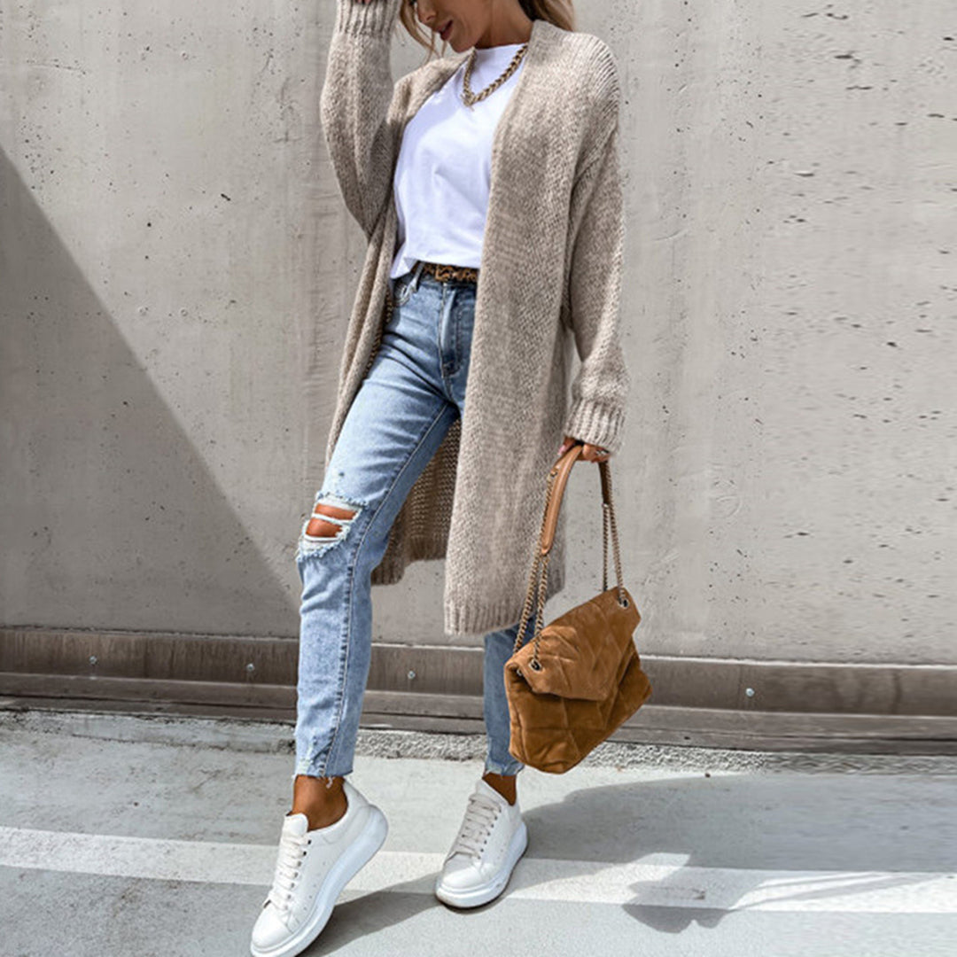 Chaquetón Mujer Clásico Abierto