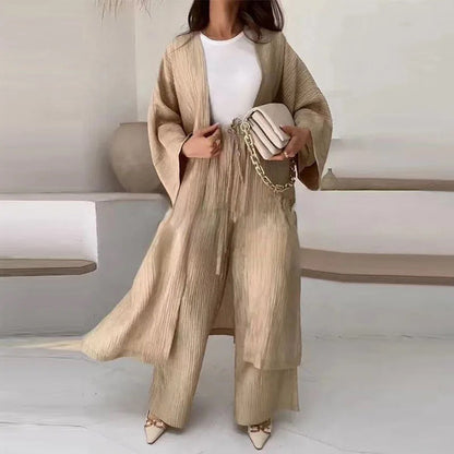 Cárdigan dos piezas Elegante Mujer