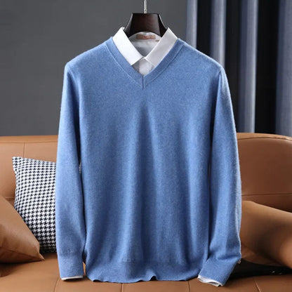 Camiseta Hombre Clásica Cuello V