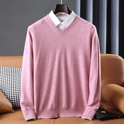 Camiseta Hombre Clásica Cuello V