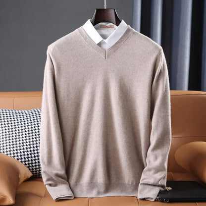 Camiseta Hombre Clásica Cuello V