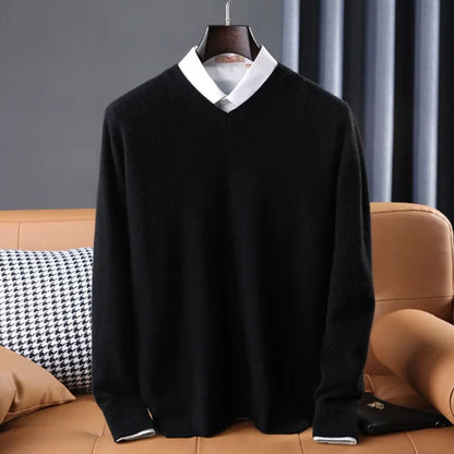 Camiseta Hombre Clásica Cuello V