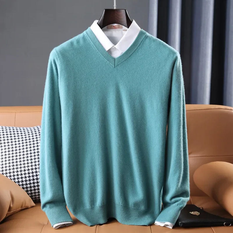 Camiseta Hombre Clásica Cuello V