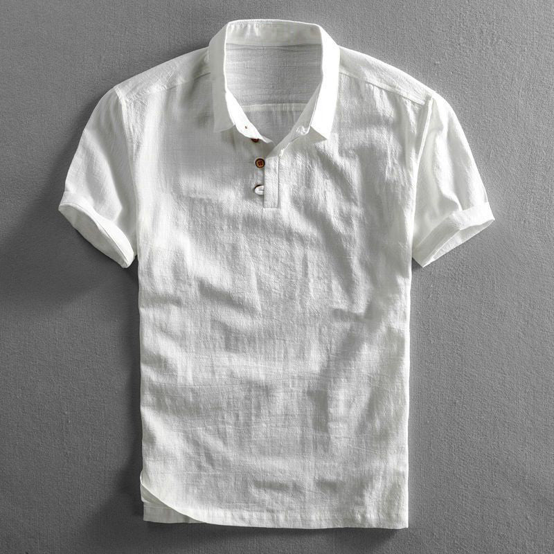 Camisa Polo Lino Fresca