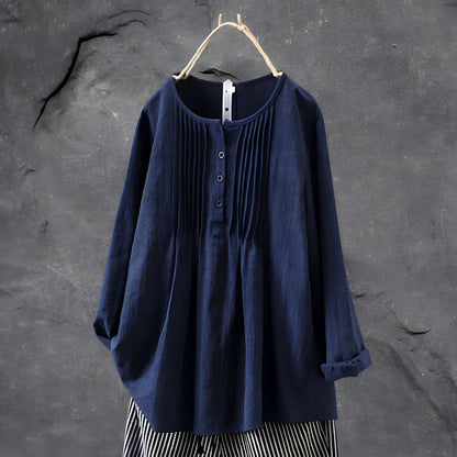 Blusa Ligera de Algodón Mujer