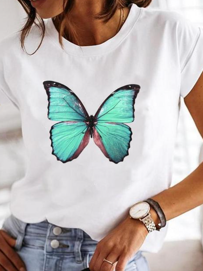 Camiseta Estilo Verano Diseño Colorido