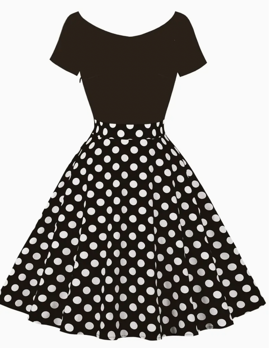 Vestido Floral Estilo Clásico Verano - Vestiria