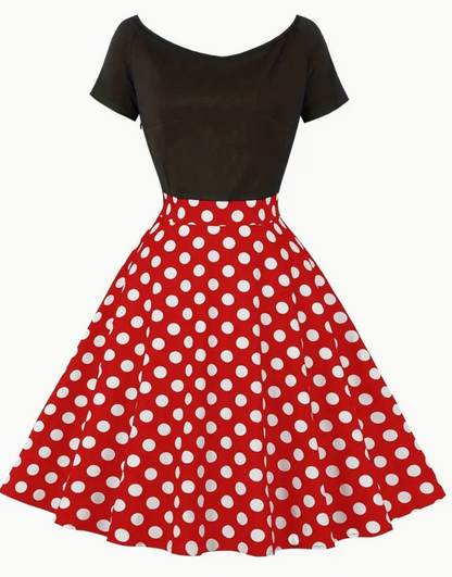 Vestido Floral Estilo Clásico Verano