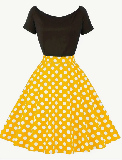 Vestido Floral Estilo Clásico Verano