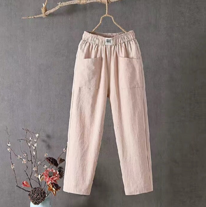 Pantalón Lino Elástico Comfy