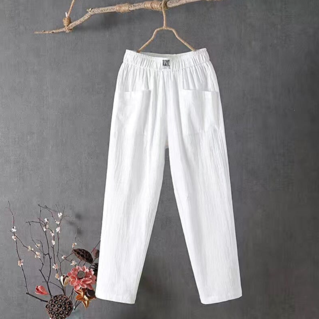 Pantalón Lino Elástico Comfy