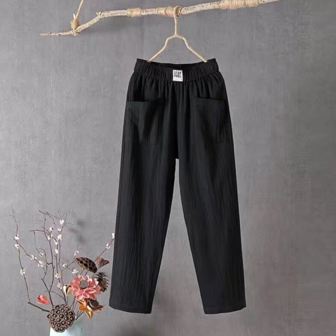 Pantalón Lino Elástico Comfy
