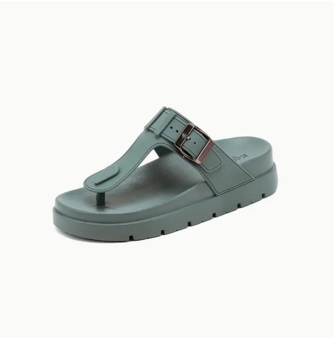 Chanclas cómodas de un solo color