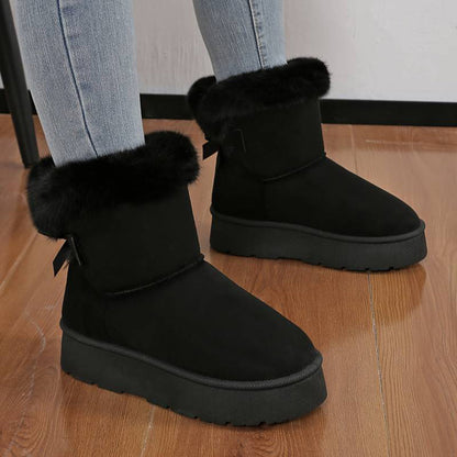 Botas Invierno Mujer Suela Gruesa Impermeables - Vestiria