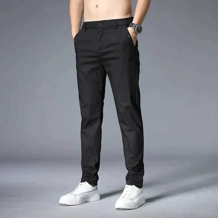 Pantalón recto ajustado informal - Vestiria