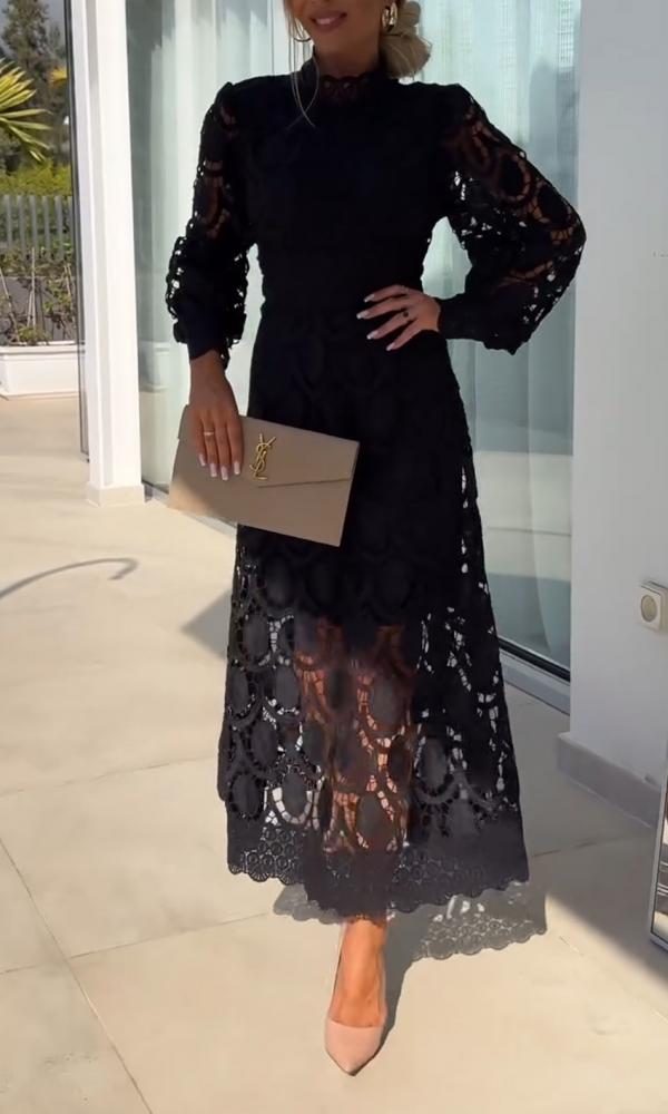 Vestido Encaje Chic para Fiesta