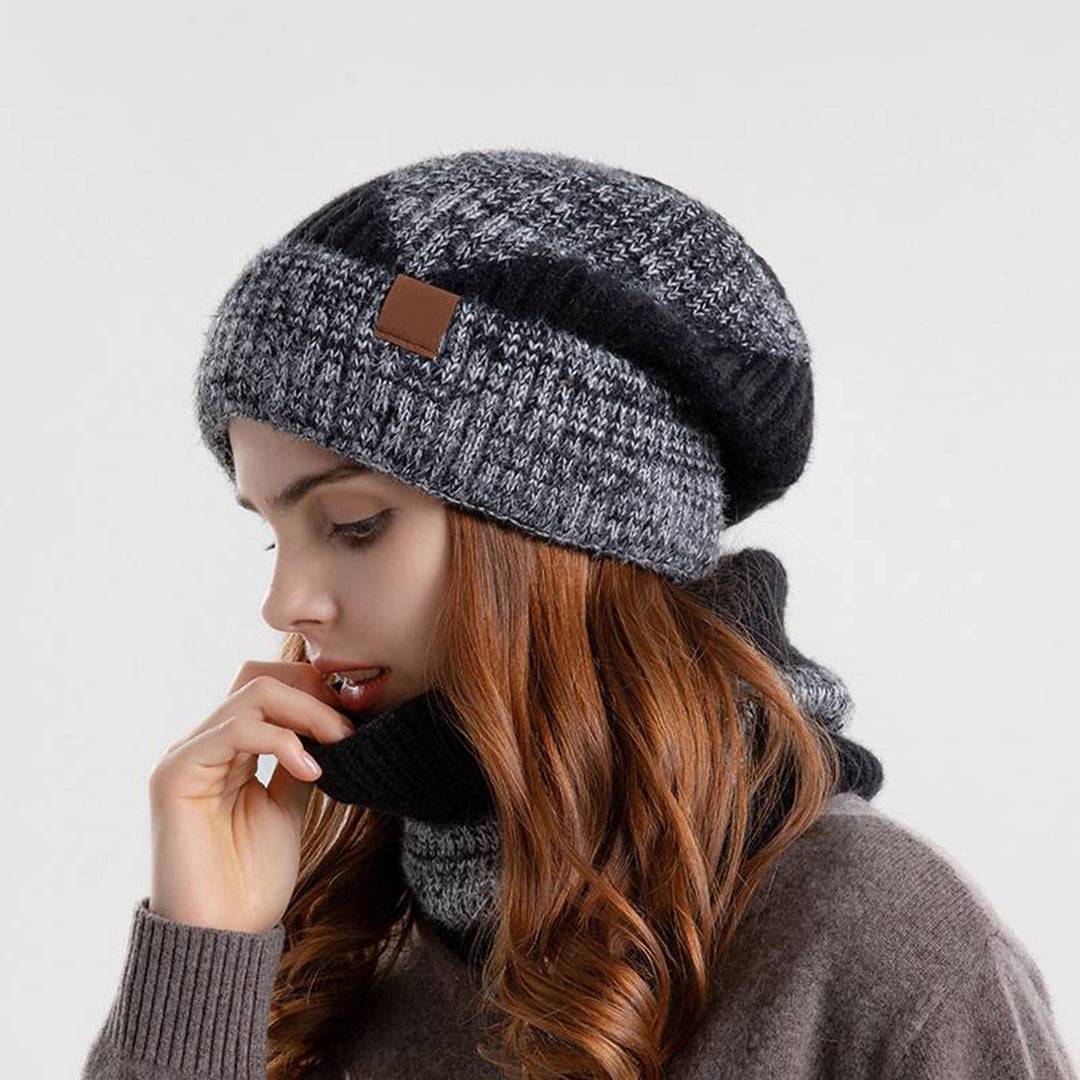 Gorro y Bufanda Mujer Acogedor Invierno