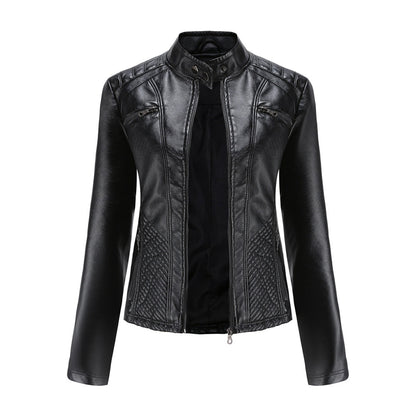 Chaqueta Cuero Mujer Estilo Rebelde - Vestiria