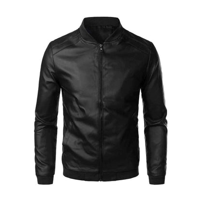 Chaqueta Cuero Hombre Resistente Deportiva