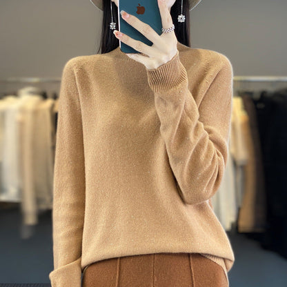 Sudadera Cuello Alto Suave Mezcla
