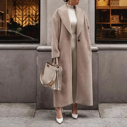 Chaquetón Mujer Largo y Elegante Abrigo Invierno
