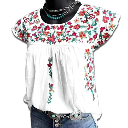 Blusa Flor Elegante