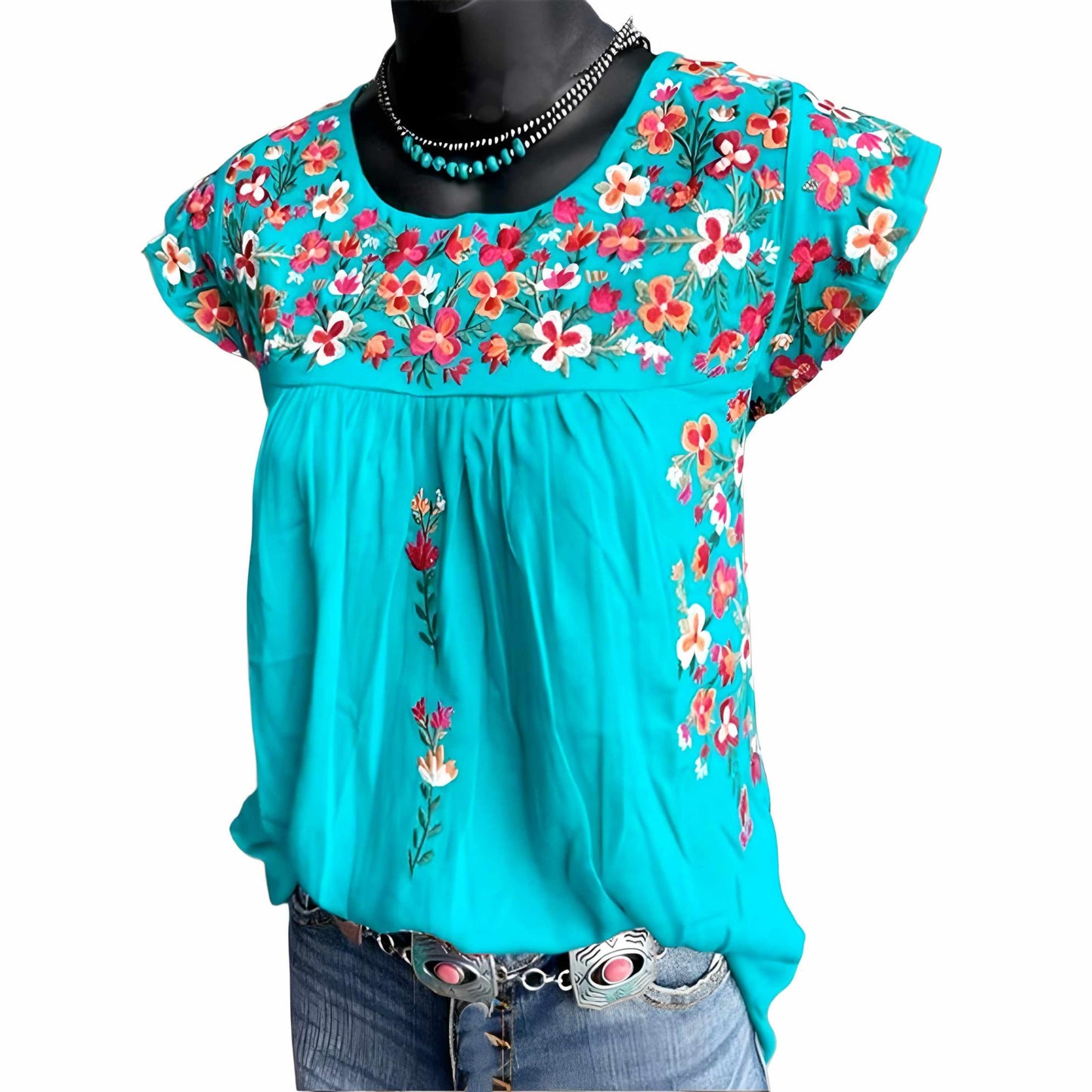 Blusa Flor Elegante