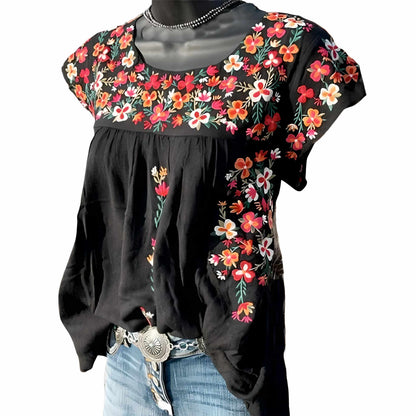 Blusa Flor Elegante