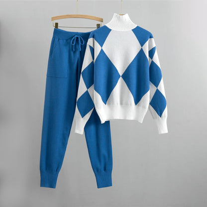 Conjunto Jersey y Pantalón Abrigado Invierno
