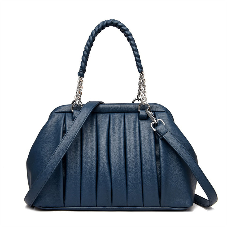 Bolso de Moda Clásico con Cierre Metallic