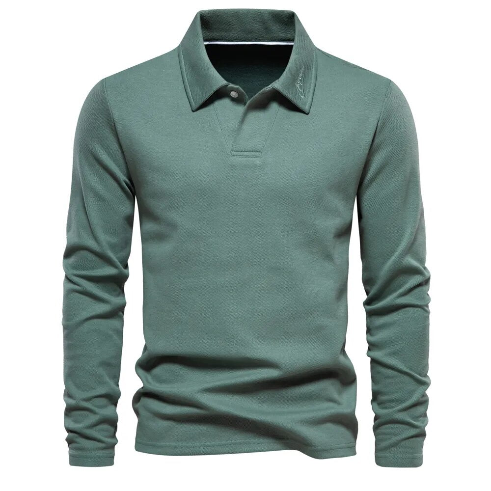 Camisa Hombre Manga Larga Clásica