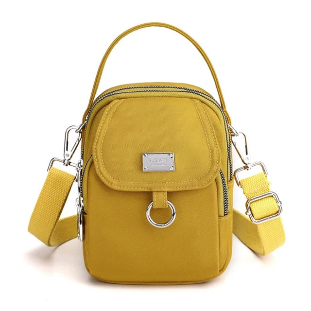 Bolso bandolera ligero y resistente para mujer
